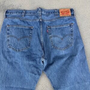 Levi's 501 38x30 Men Jeans Button Fly Medium Wash Denim